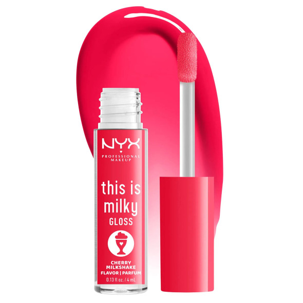 NYX This Is Milky Lip Gloss - 13 Cherry Milkshake