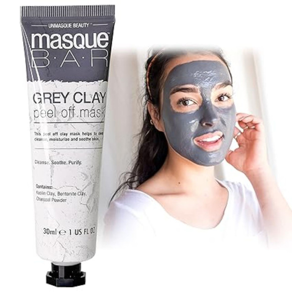 Masque Bar Grey Clay Peel Off Mask 1 fl oz
