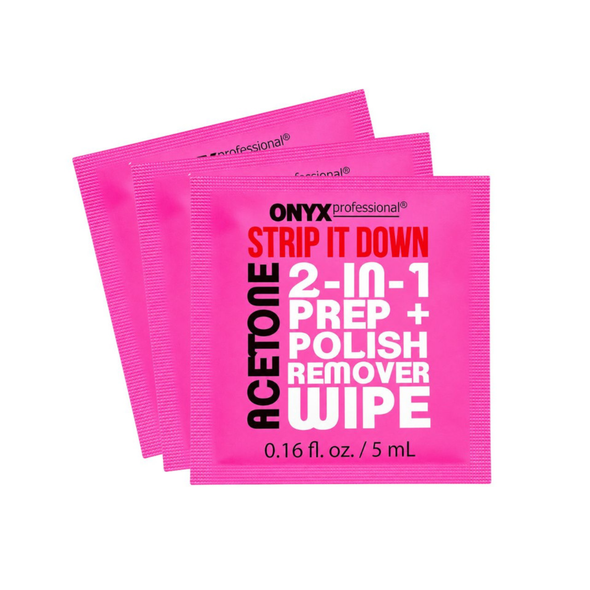 Onyx Professional Strip It Down Nail Polish Remover Wipes, 40 ct. (2-Pack)
