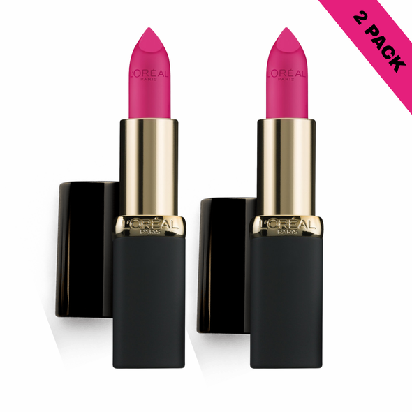 Loreal Colour Riche Matte Lipstick - 712 Matte Mandate (2-Pack)