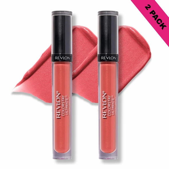 Revlon ColorStay Ultimate Liquid Lipstick - 060 Stellar Sunrise (2-Pack)