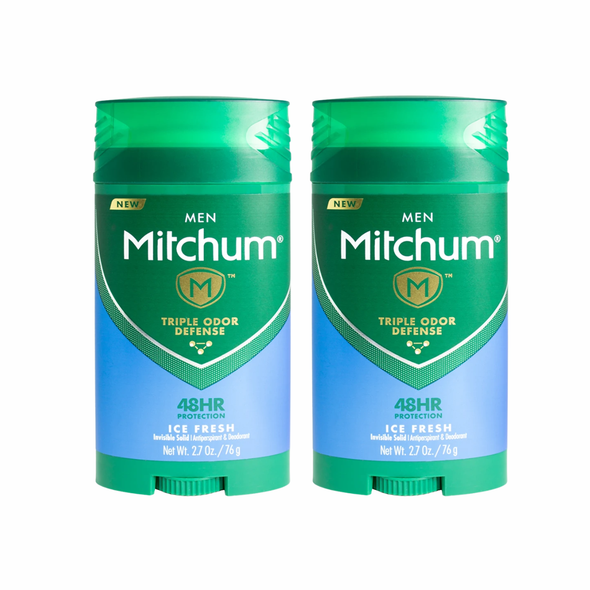 Mitchum Men Triple Odor Defense Gel Antiperspirant & Deodorant, Unscented 3.4 oz