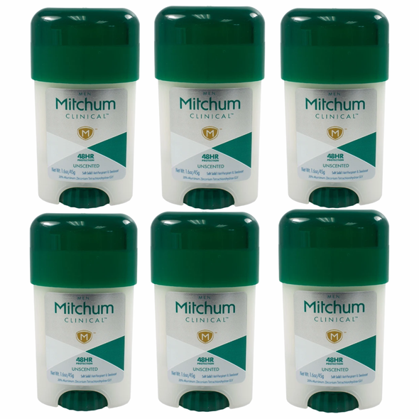 Mitchum Men Clinical Soft Solid Anti-Perspirant & Deodorant 1.6 oz - Unscented