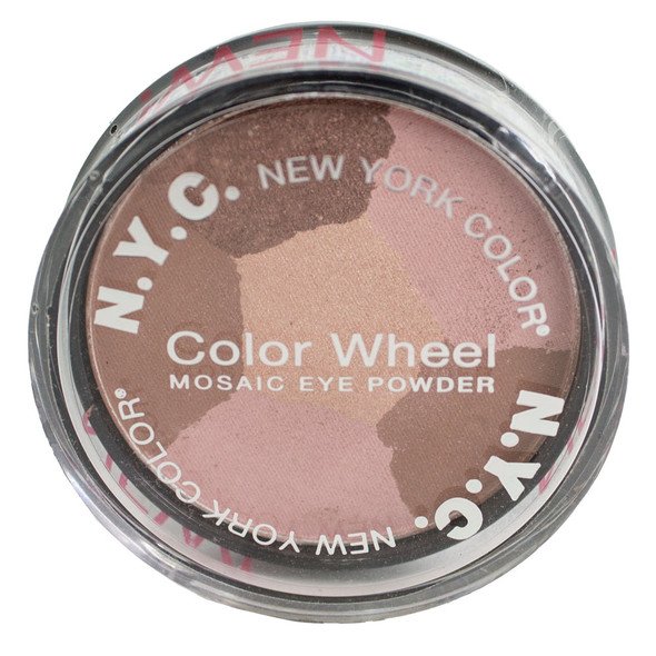 NYC New York Color Color Wheel Mosaic Eye Powder - 822B Pink Cadillac