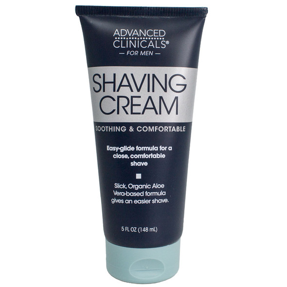 Advanced Clinicals for Men Shaving Cream 5 Fl Oz