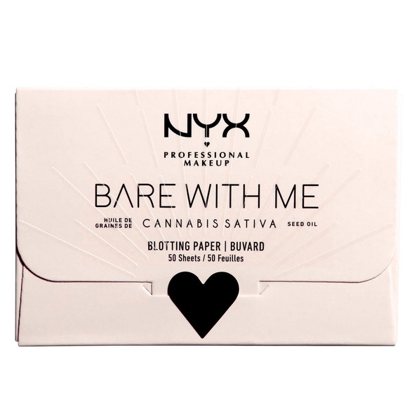 NYX Bare With Me Cannabis Sativa Seed Oil Blotting Paper