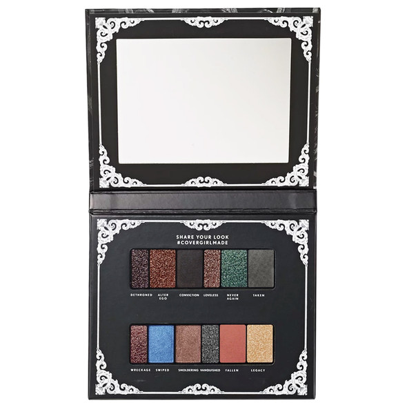 Cover Girl 12-Pan Eye Shadow Palette - Overthrown