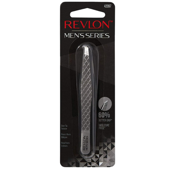 Revlon Men's Series Slant Tip Tweezer 42097