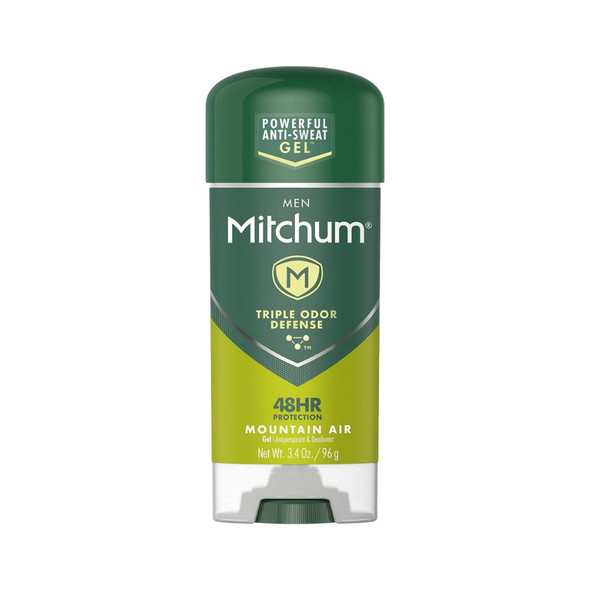 Mitchum Men Triple Odor Defense Gel Antiperspirant & Deodorant, Mountain Air 3.4 oz Mitchum Men Triple Odor Defense Gel Antiperspirant & Deodorant, Mountain Air 3.4 oz