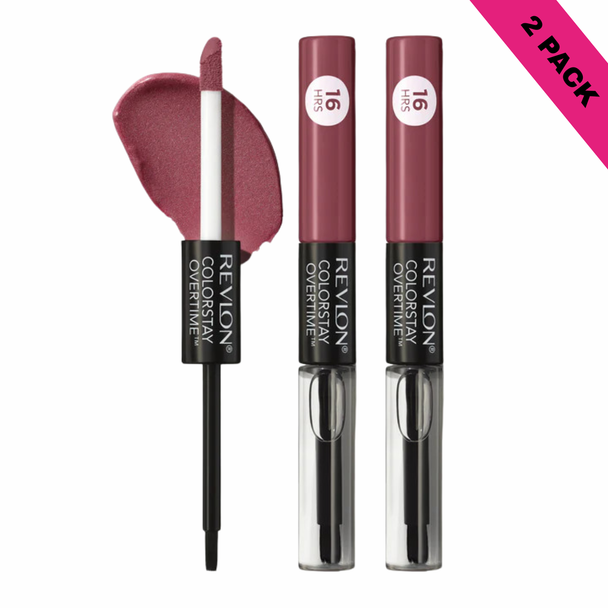 Revlon Colorstay Overtime Lipcolor - 270 Relentless Raisin (2-Pack)