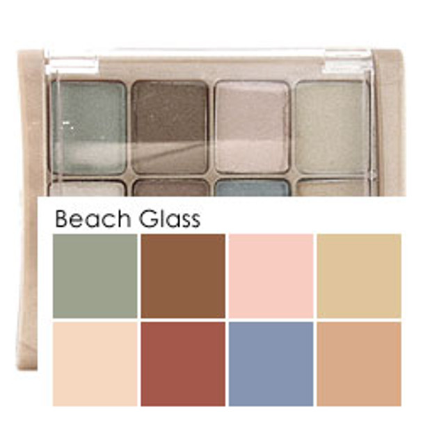 Maybelline ExpertWear Eye Shadow 8 Shades, Beach Glass