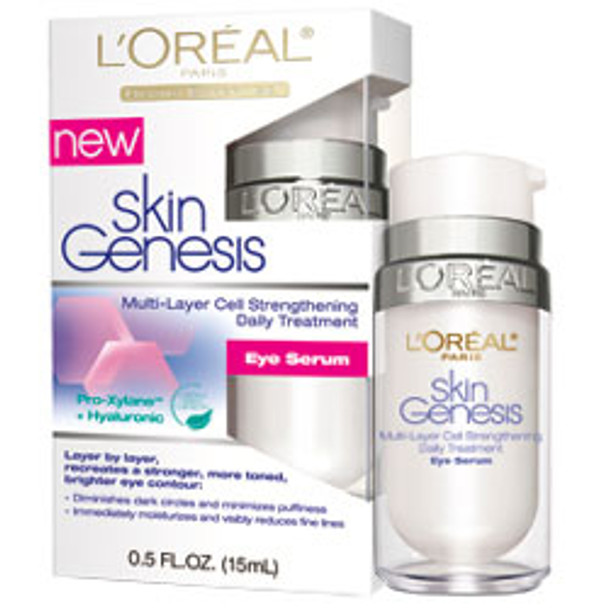 Loreal Skin Genesis Multi-Layer Cell Strengthening Daily Treatment Eye Serum, 0.5 fl. oz.