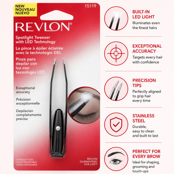 Revlon Spotlight Tweezer with LED Technology