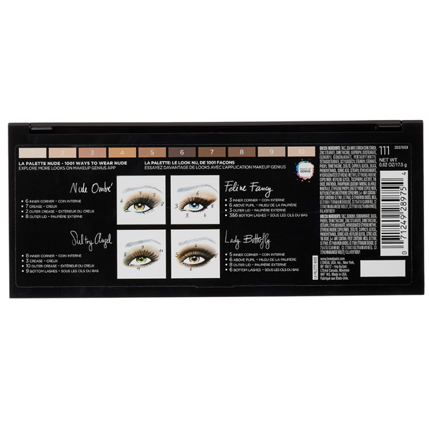 Loreal LA Palette 10-Pan Eye Shadow Palette