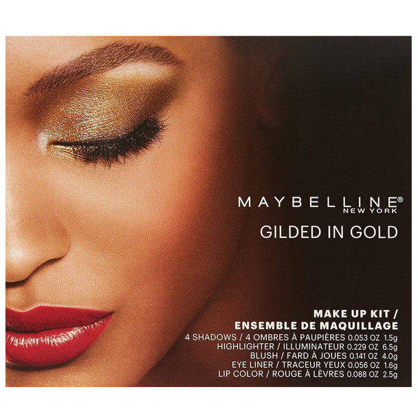 Maybelline Make Up Kit - Gilded In Gold