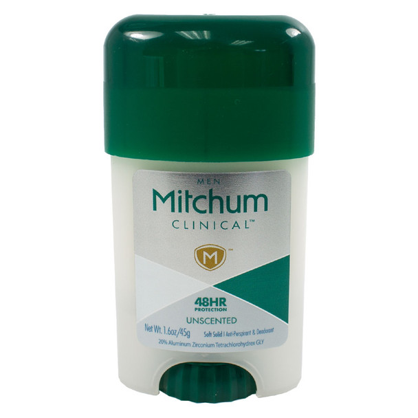Mitchum Men Clinical Soft Solid Anti-Perspirant & Deodorant 1.6 oz - Unscented