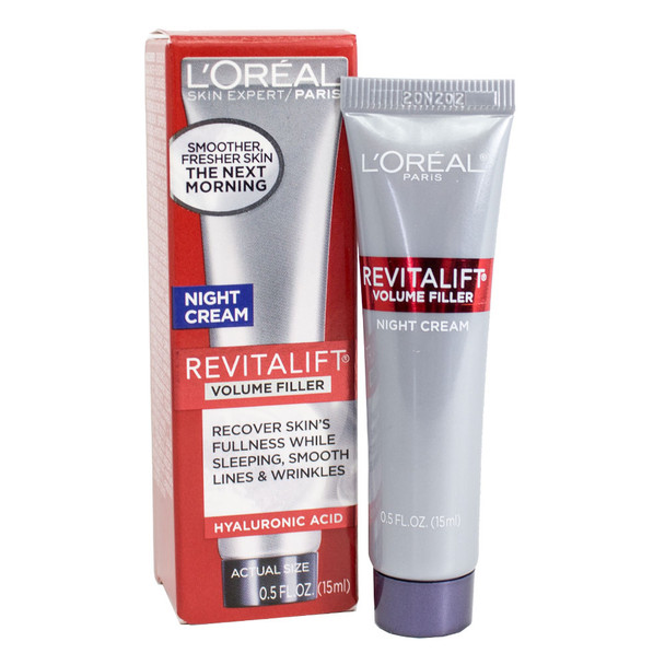 Loreal Revitalift Volume Filler Night Cream 0.5 oz.