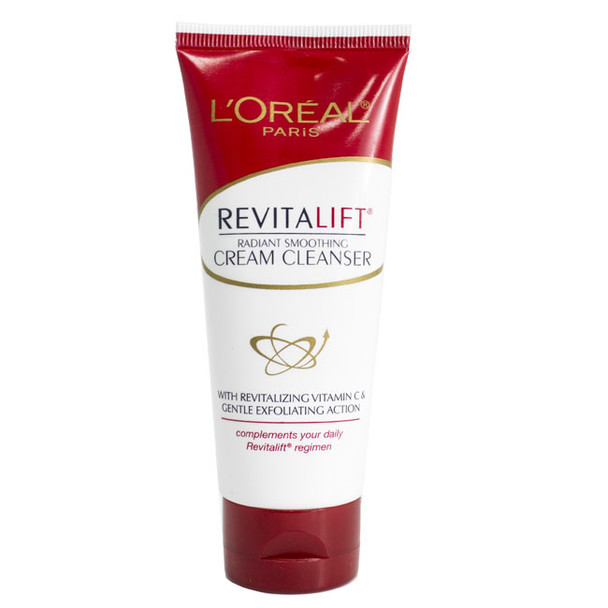 Loreal RevitaLift Radiant Smoothing Cream Cleanser, 2.5 oz.