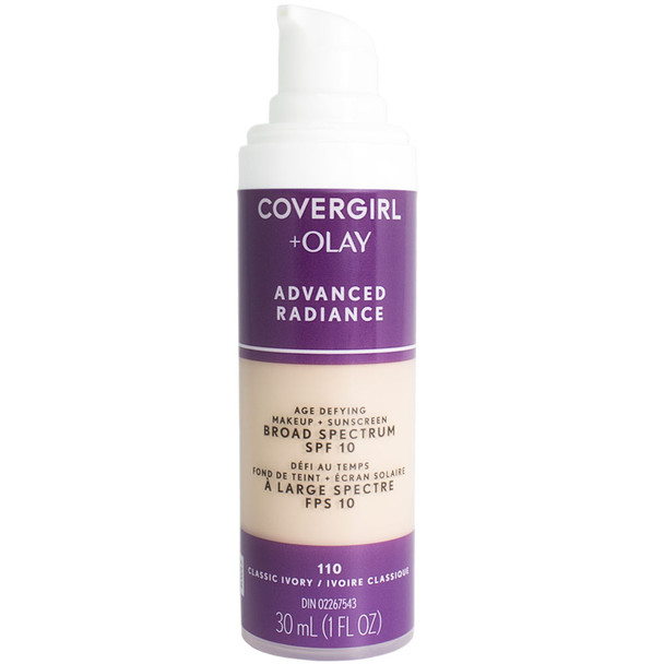Cover Girl Advanced Radiance Age Defying Liquid Makeup SPF10