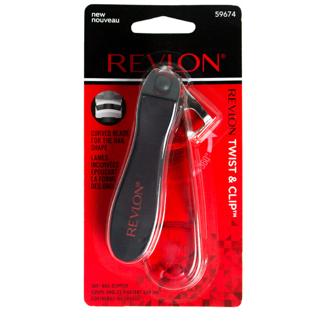 Revlon Twist & Clip 360 Degree Toenail Clipper