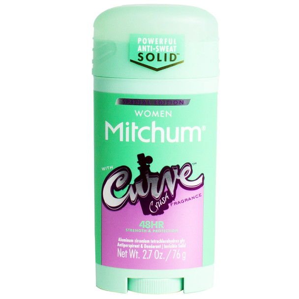 Mitchum Women Invisible Solid Antiperspirant & Deodorant, Curve Crush 2.7 oz