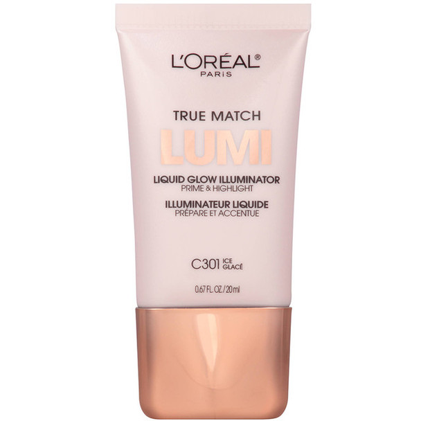 Loreal True Match Lumi Liquid Glow Illuminator C301 Ice Glace