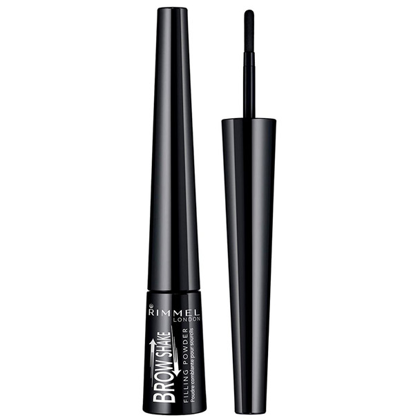 Rimmel Brow Shake Filling Powder - 004 Black