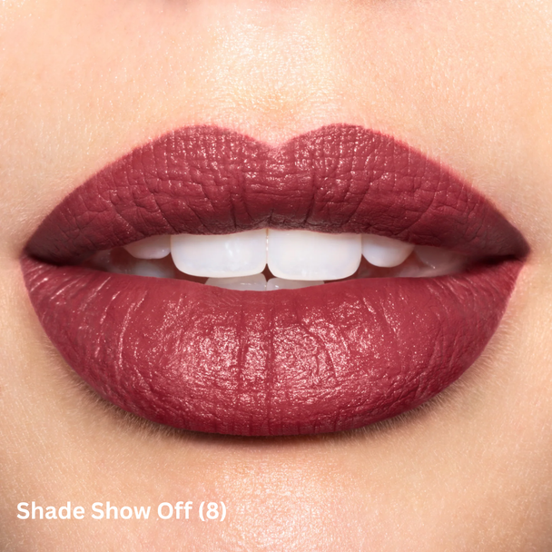 Super Lustrous™ The Luscious Mattes Lipstick Shade  Show Off (8)


