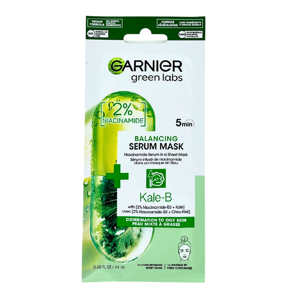 Garnier Green Labs 5-min Balancing Serum Sheet Mask