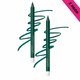 Almay All-Day Intense Gel Eyeliner - 150 Evergreen (2-Pack)