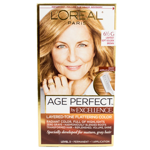 Loreal Excellence Age Perfect Layered-Tone Flattering Color Haircolor ...