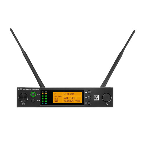 Electro-Voice RE3-RX-5H RE3 half rack space receiver 560-596 MHz Electro-Voice RE3-RX-5H RE3 half rack space receiver 560-596 MHz