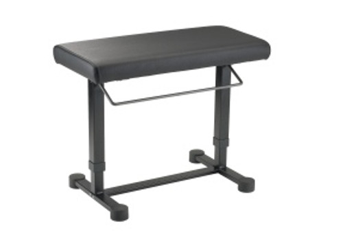 Konig & Meyer Keyboard Bench-Pneumatic Lift, Black Leatherette, Units:1 Konig & Meyer Keyboard Bench-Pneumatic Lift, Black Leatherette, Units:1