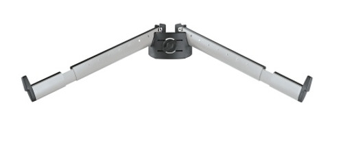 Konig & Meyer Support Arm Set for B, Anodized Aluminum, Units:1