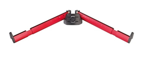 Konig & Meyer Support Arm Set for B, Red Anodized, Units:1