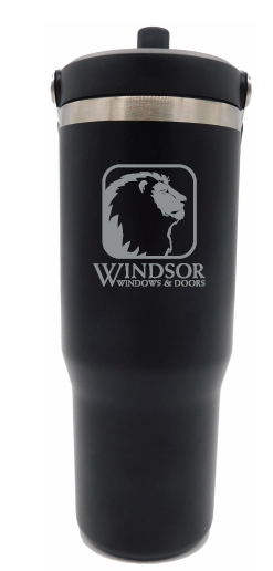 Windsor U Voyager 30 oz. Flip Straw Tumbler