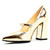 Gemma - Gold Pump Shoes