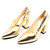 Gemma - Gold Pump Shoes
