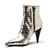 Cara Croc Bootie Platinum