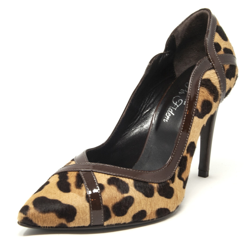 Leopard print hair shoes CLARA - Stilettos LUISA TOLEDO