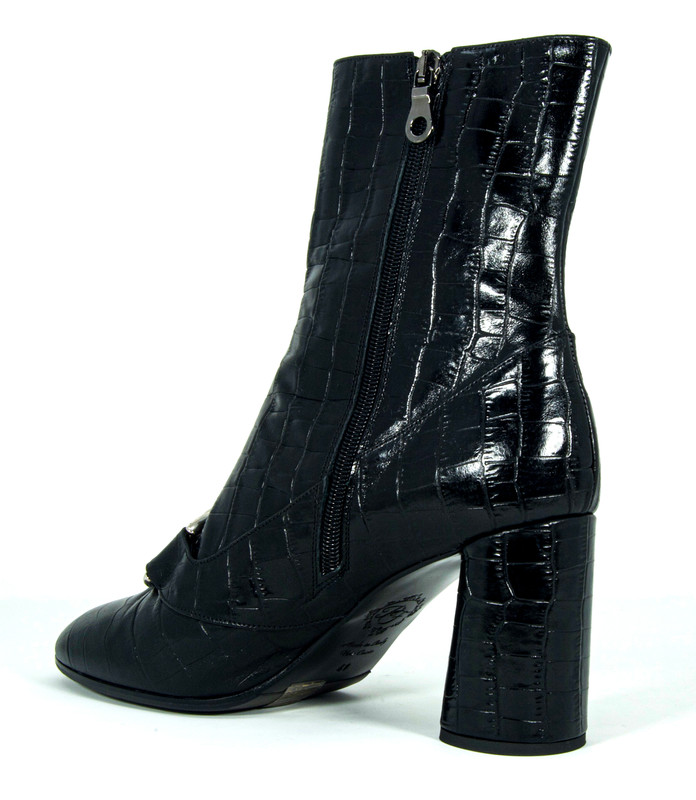 Flat ankle boots SIENA Bufalino Negro