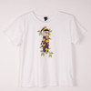 Sabaku Charm of the Goldfinches Short Sleeve Tee (408WHTSSBT) WHT