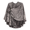 Rapti 100% Cashmere Reverse Loop Shawl (PSCSHAWL) #28 GRY/BLK/WHT