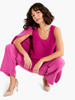 Nic & Zoe Shaker Knit Tank (S231168) ORCHID