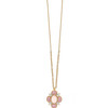 Brighton Pink Moon Pendant Long Necklace (JM7325) GLD/PNK