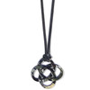 Brighton Interlok Black Horn Necklace (JM7330)