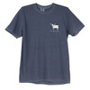 Austin the Hometown Steer July 4th Tee (CJ940) NVY