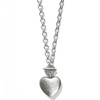 Brighton Inner Circle Heart Toggle Necklace (JM7441) SLV