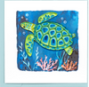 Decorative Sea Turtle Quilling Card