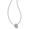 Brighton Illumina Solitaire Necklace (JM0071) SLV